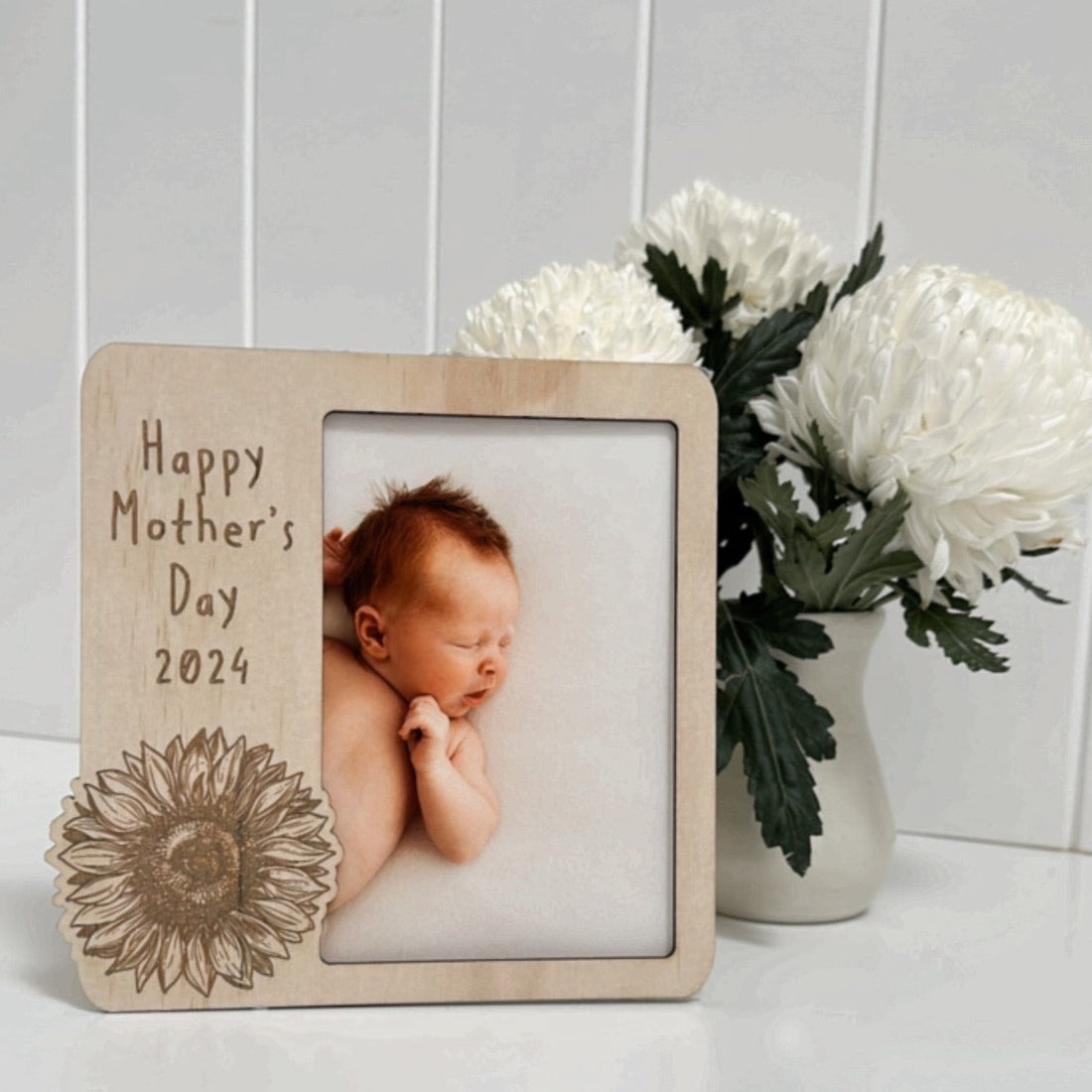 Sunflower Personalised Photo Frame (Mothers Day)