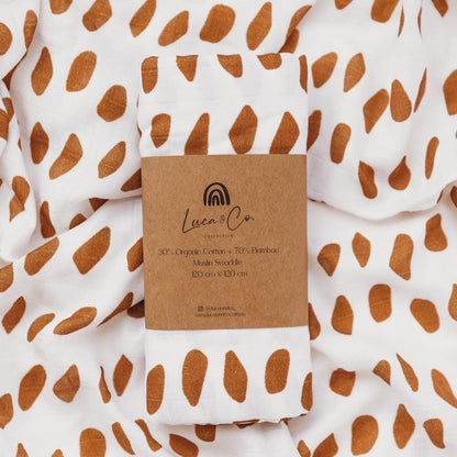 Ochre Swaddle - Luca and Co Collective