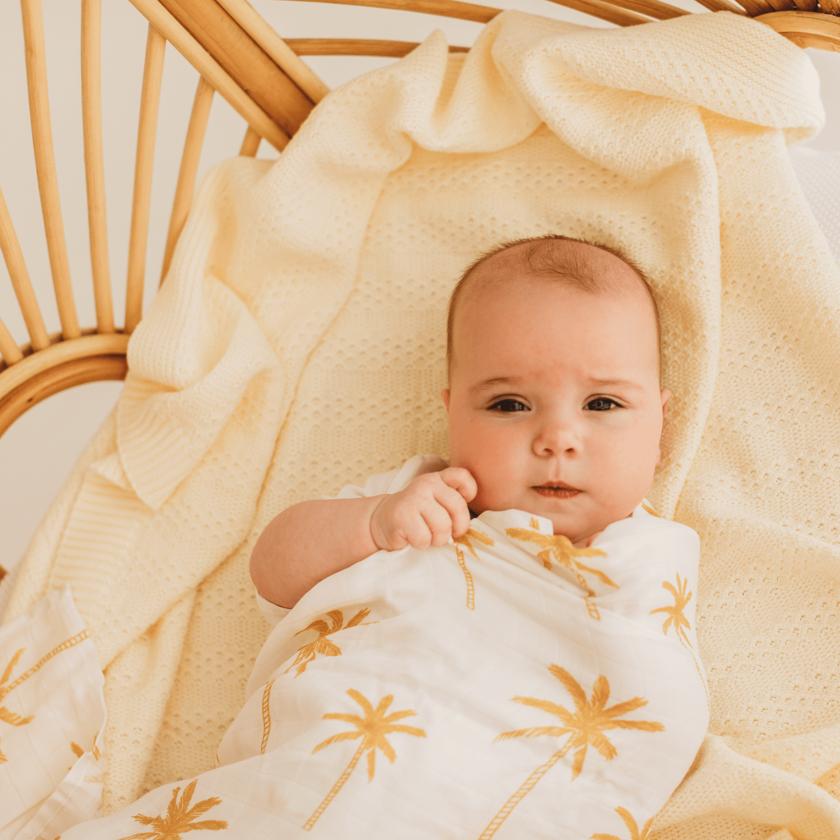 Palm Swaddle - Luca and Co Collective