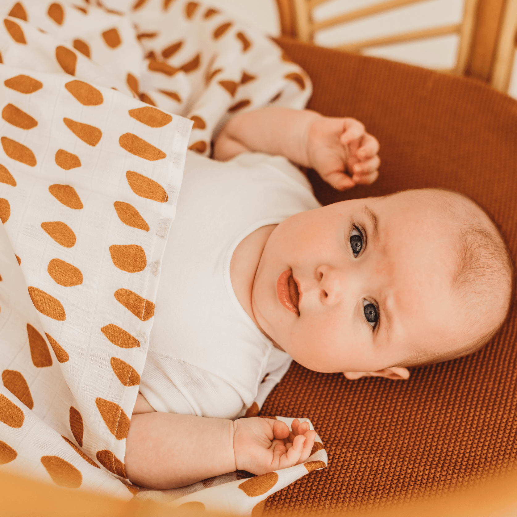 Ochre Swaddle - Luca and Co Collective