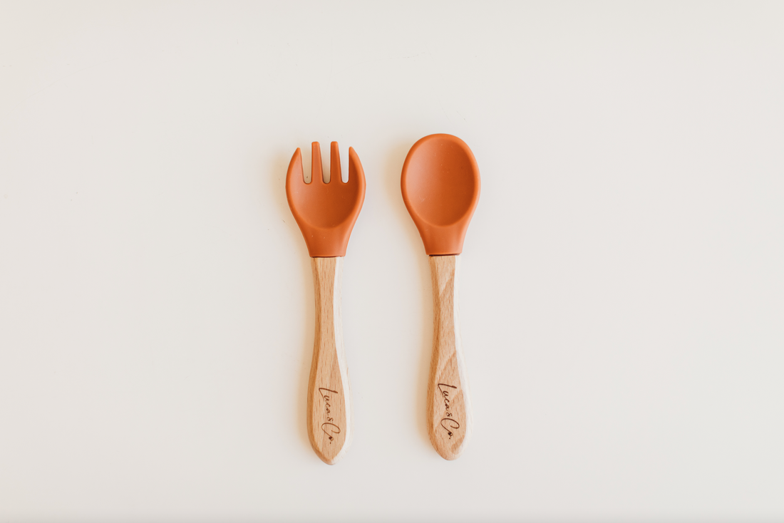 Spoon + Fork Set- RUST