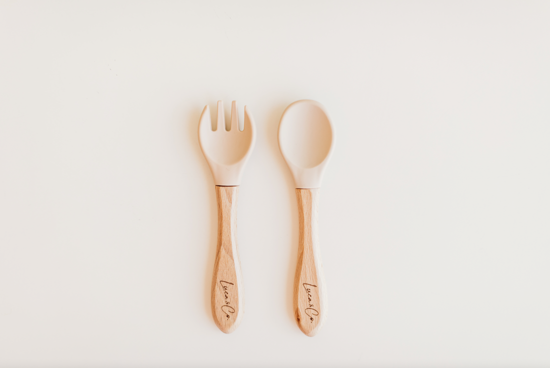 Spoon + Fork Set- SAND