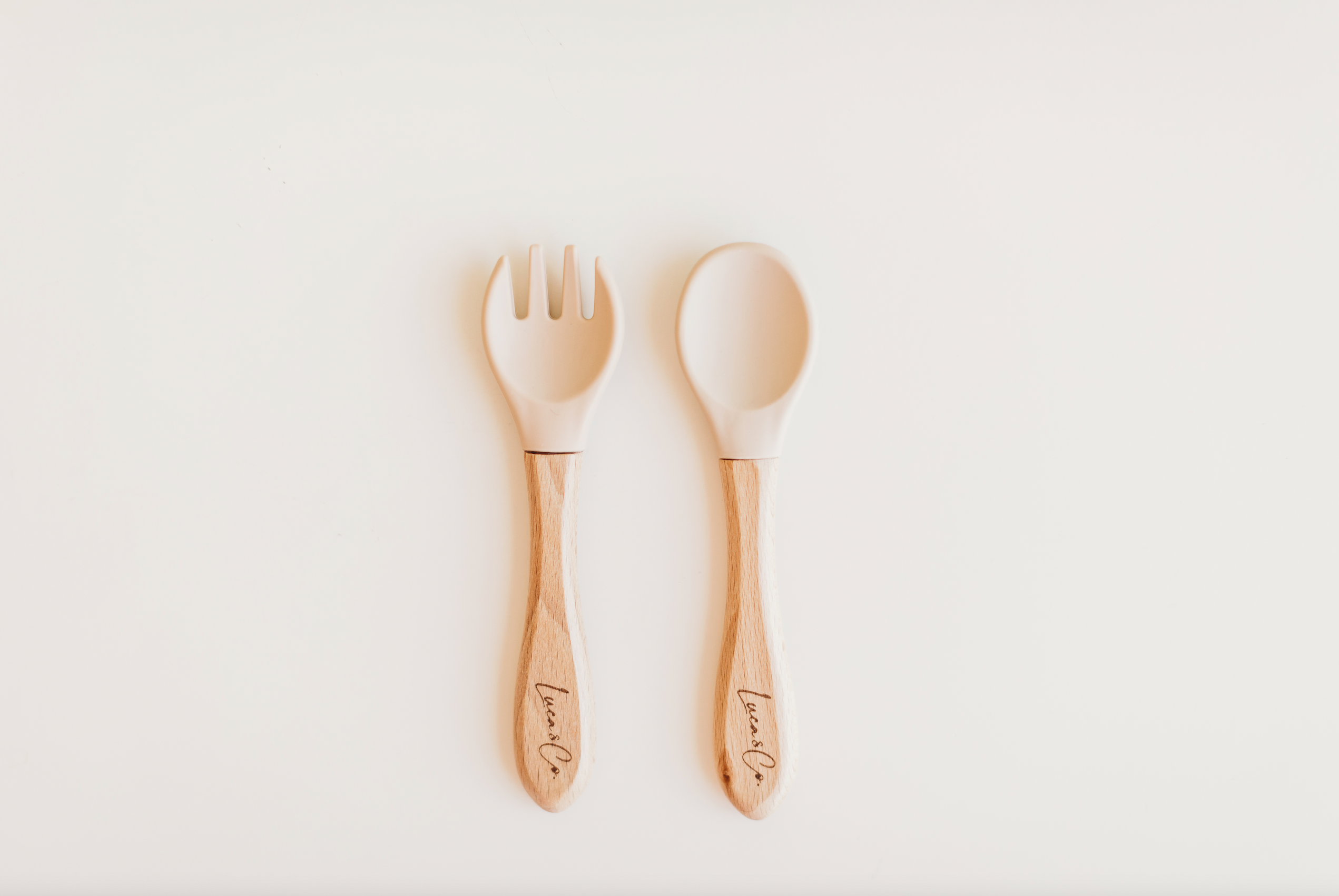 Spoon + Fork Set- SAND